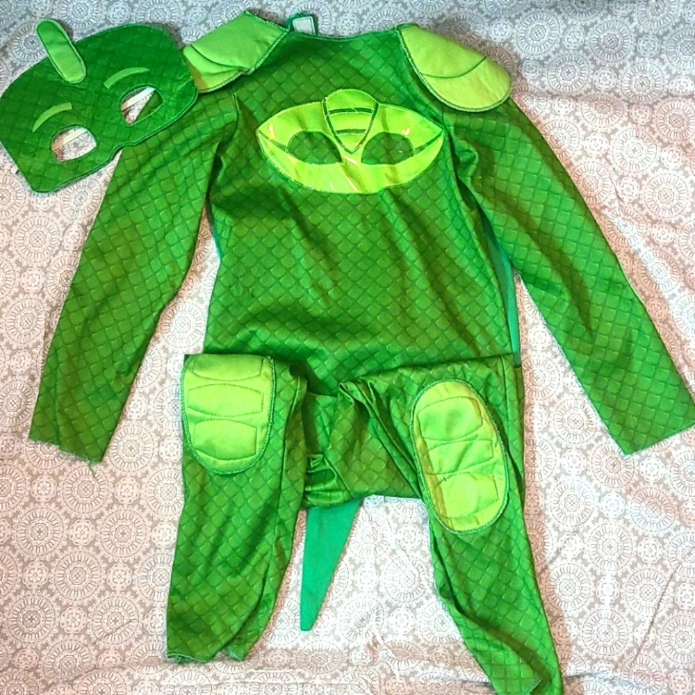 Boys Gecko PJ Mask Halloween Costume
